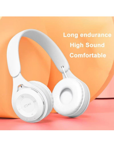 Auriculares Inalámbricos YY KATTY con Cancelación de Ruido y Graves Profundos