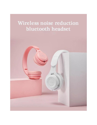 Auriculares Inalámbricos YY KATTY con Cancelación de Ruido y Graves Profundos