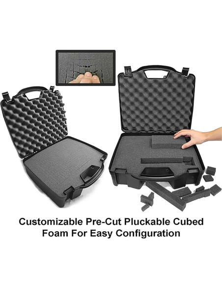 Estuche para Micrófono Inalámbrico CASEMATIX con Espuma Personalizable