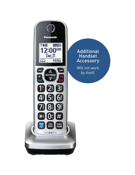 Teléfono Inalámbrico Panasonic KX-TGDA99S con Bluetooth Plata