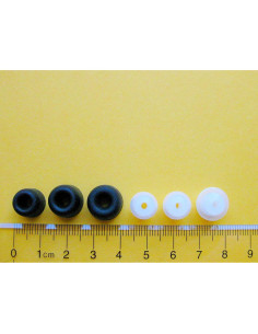 12 Puntas de Oído Espuma de Memoria y Aislamiento Sennheiser 2