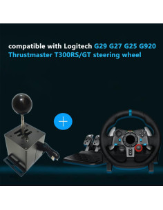 Simulador de Palanca USB GSTP para Volantes de Carreras 2