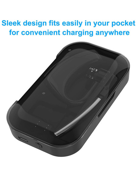 Funda de Carga Power MENEEA para Auricular Plantronics Voyager Legend Funda de Carga Power MENEEA para Auricular Plantronics Voyager Legend