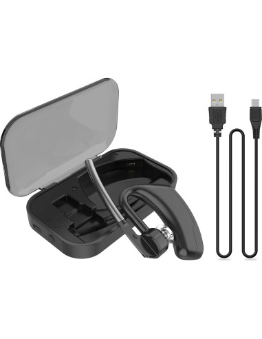 Funda de Carga Power MENEEA para Auricular Plantronics Voyager Legend