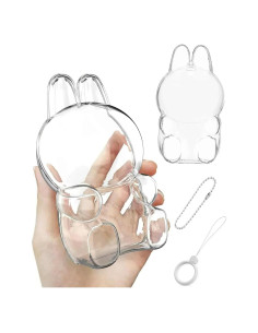 Funda Protectora Acrílica para Figuras Sentadas LABUBU