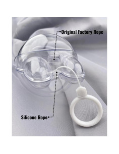 Funda Protectora Acrílica para Figuras Sentadas LABUBU 2