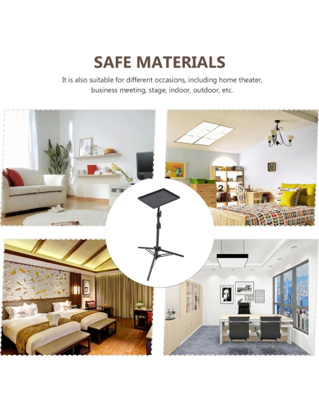 Soporte de Proyector Tripode Gatuida Ajustable 120x37cm Negro Soporte de Proyector Tripode Gatuida Ajustable 120x37cm Negro