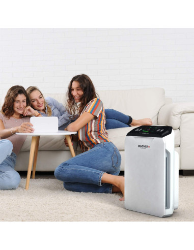 Purificador de aire Wagner HM-AIR-886 HEPA-13 500 ft