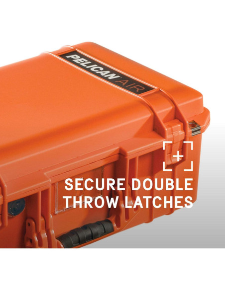 Estuche Pelican 1535 Air Negro Sin Espuma 55.8x22.8x30.4cm