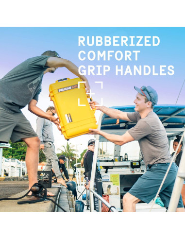 Estuche Pelican 1535 Air Negro Sin Espuma 55.8x22.8x30.4cm