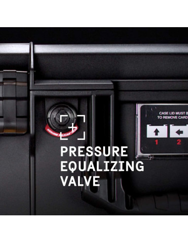 Estuche Pelican 1535 Air Negro Sin Espuma 55.8x22.8x30.4cm