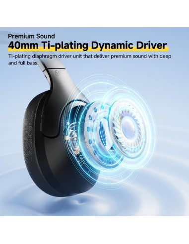 Auriculares Inalámbricos QCY H3 LITE con ANC y 60H Reproducción