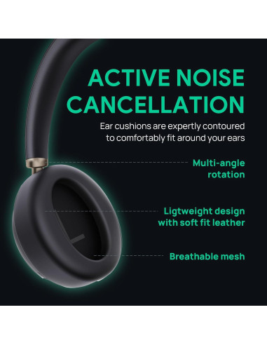 Auricular Bluetooth Yealink BH76 Plus USB-A con ANC y Micrófono