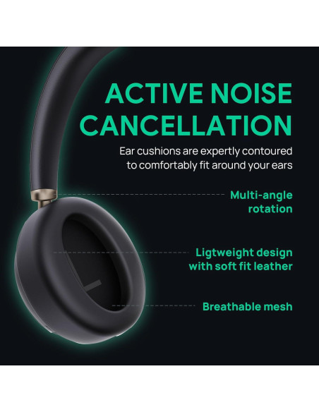 Auricular Bluetooth Yealink BH76 Plus USB-A con ANC y Micrófono