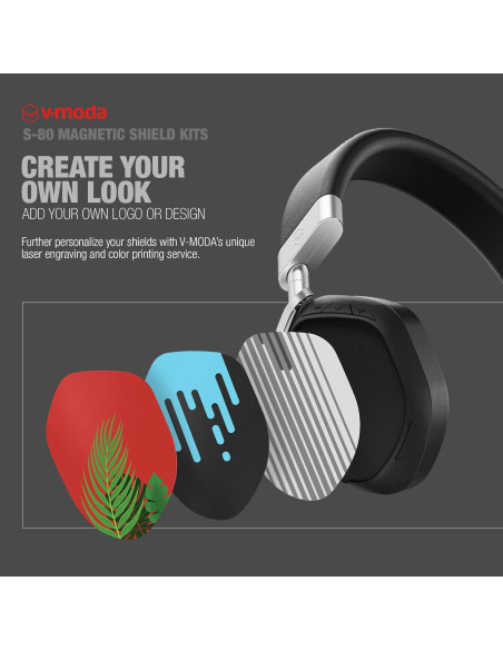 Kits de Escudo Magnético V-MODA S-80 | Personaliza tus Auriculares