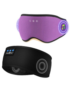 Auriculares Bluetooth para Dormir MUSICOZY con Máscara 3D
