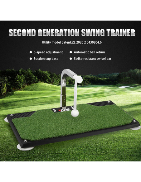 Entrenador de Swing de Golf PGM HL005-1 Ajustable 5 Alturas