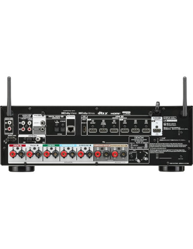 Receptor AV Denon AVR-X1800H 7.2 Canales 80W HDMI 8K