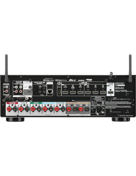 Receptor AV Denon AVR-X1800H 7.2 Canales 80W HDMI 8K