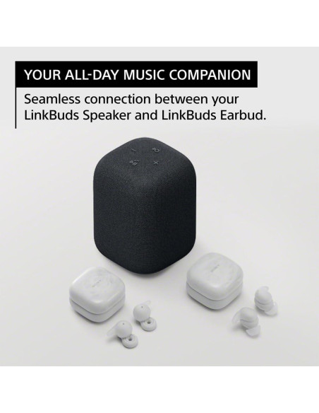 Auriculares Inalámbricos Sony LinkBuds Abiertos Negro con Altavoz
