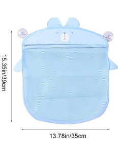 Bolsa Organizadora de Juguetes de Baño GO-CHUNRIQIN Azul 2