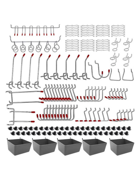 Juego Organizador Colgante 165 Piezas Genérico para Herramientas