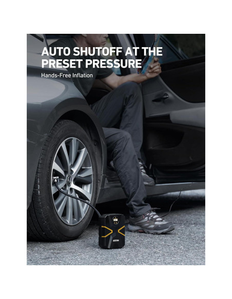 Compresor de Aire AstroAI S1 12V Digital 150 PSI