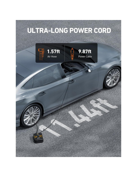 Compresor de Aire AstroAI S1 12V Digital 150 PSI