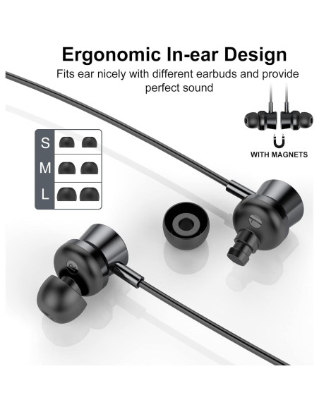 Auriculares USB C RAYHONTECH TC-B7Pro con micrófono y control Auriculares USB C RAYHONTECH TC-B7Pro con micrófono y control
