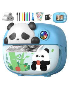 Cámara Instantánea Uffylle P85 para Niños 12MP Azul