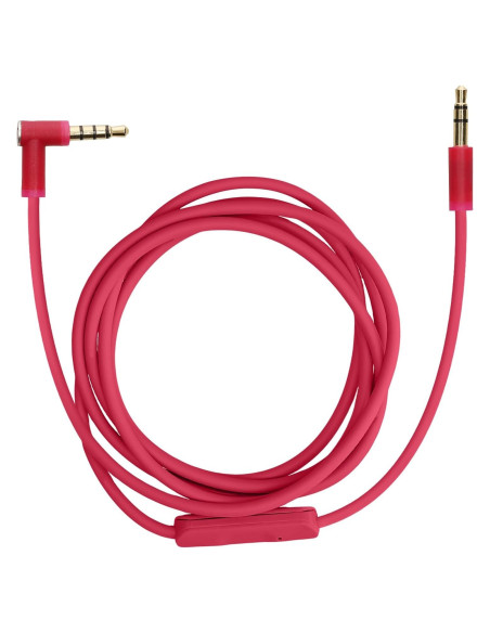 Cable de Auriculares kwmobile Rosa 140cm para Beats Studio/Mixr