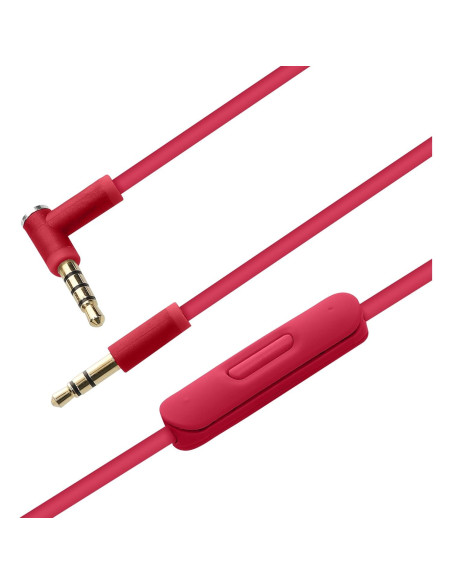 Cable de Auriculares kwmobile Rosa 140cm para Beats Studio/Mixr