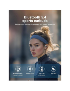 Auriculares Inalámbricos Hulaed Q68 Bluetooth 5.4 53H Negro 2