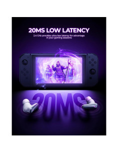 Auriculares Inalámbricos Globvanx V2 para Juegos - Bluetooth 5.4 2