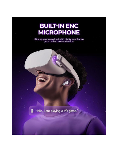 Auriculares Inalámbricos Globvanx V2 para Juegos - Bluetooth 5.4