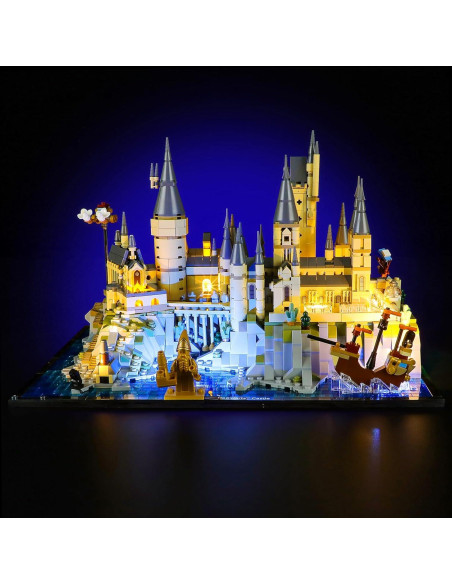 Kit de Luz BOOZUU para LEGO 76419 Castillo Hogwarts - Iluminación Premium