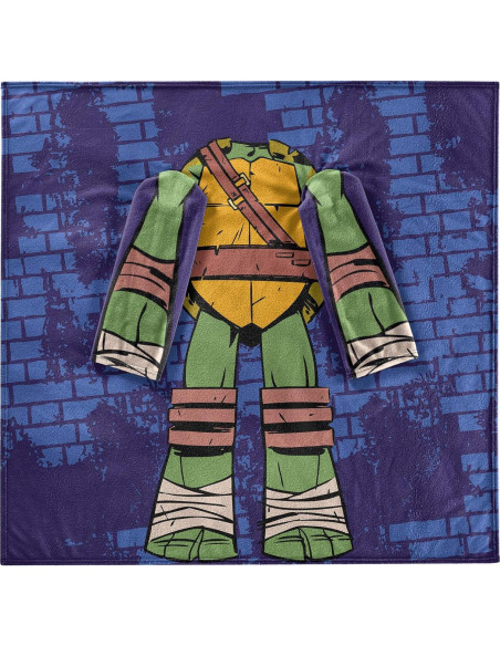 Manta Comfy con Mangas Northwest Tortugas Ninja 122x122 cm