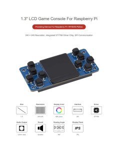 Consola de Juego LCD GamePi13 para Raspberry Pi 240x240 2