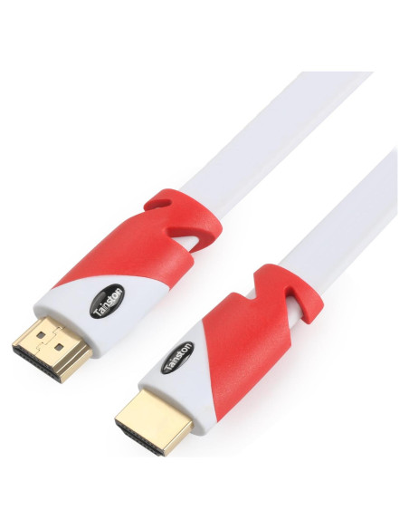 Cable HDMI Plano Tainston 12.19m Soporte 4K 2160P y ARC