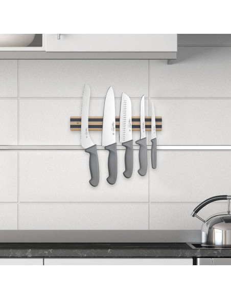 Soporte Magnético para Cuchillos HIC Kitchen 30.48 cm Madera