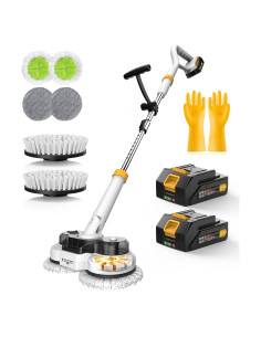 Mopa Eléctrica Inalámbrica Qimedo M1 800RPM 127cm con Luz LED