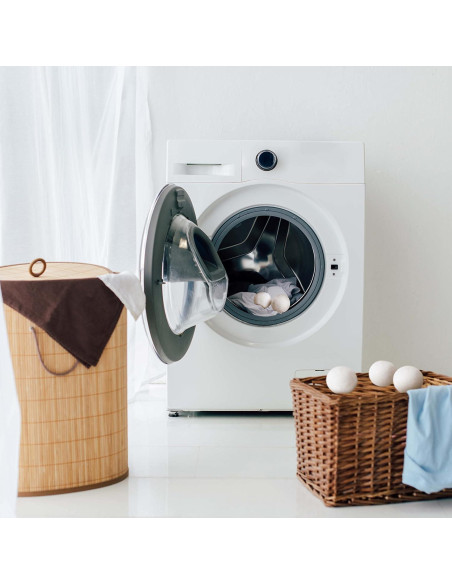 Bolas de Secadora de Lana Evriholder - Paquete de 6 - Suavizante Natural