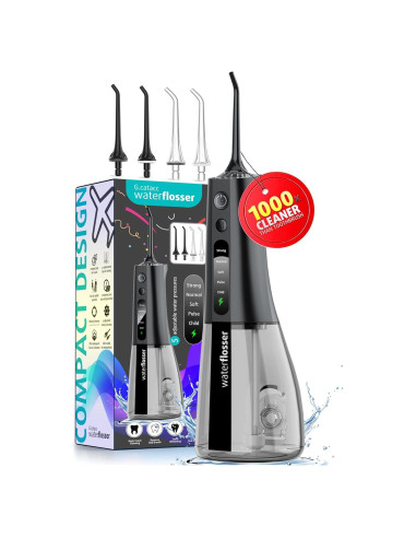 Irrigador Dental G.CATACC Kids 300ml 4 Puntas Recargable