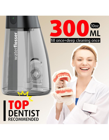 Irrigador Dental G.CATACC Kids 300ml 4 Puntas Recargable