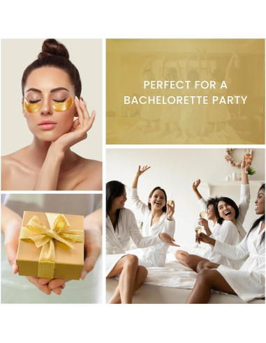 Parches para los Ojos de Oro 24K Top Fortune - 32 Pares