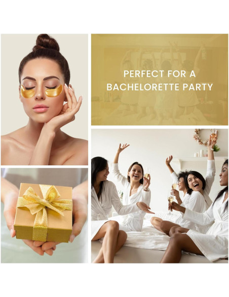 Parches para los Ojos de Oro 24K Top Fortune - 32 Pares