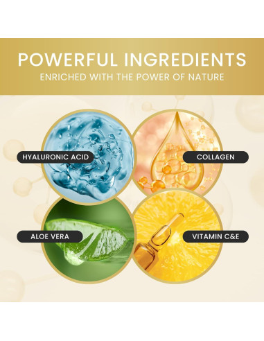 Parches para los Ojos de Oro 24K Top Fortune - 32 Pares