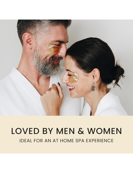 Parches para los Ojos de Oro 24K Top Fortune - 32 Pares