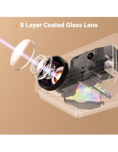 Proyector Mini ARTSEA HD 1080P Portátil para iPhone y Android 2