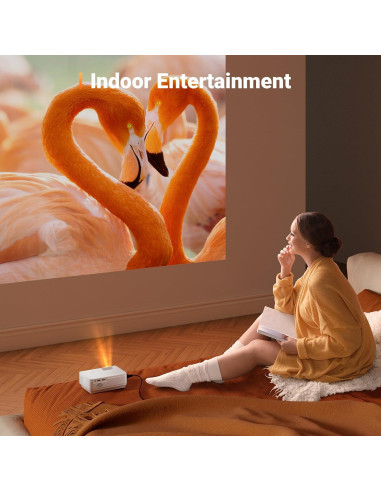 Proyector Mini ARTSEA HD 1080P Portátil para iPhone y Android